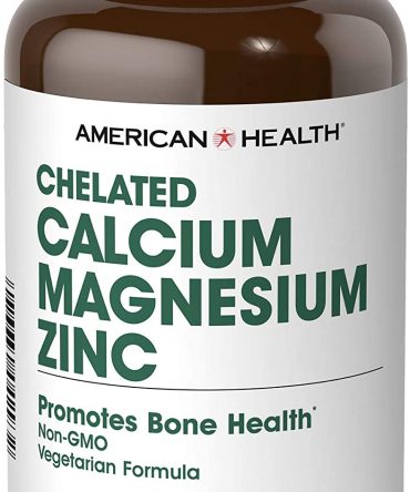 American Health Calcium/Magnesium/Zinc Tablets, 250 Count